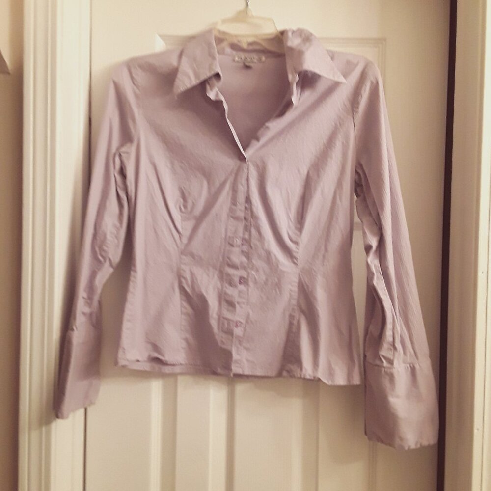 Junior's violet blouse, size L, Byer wear